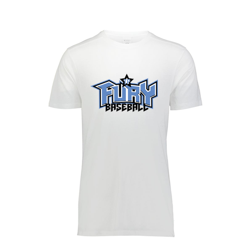 [FTSCUBWH-YS-LOGO1] Decker Youth Tri-Blend T-Shirt - Short Sleeve (Youth S, White, Logo 1)