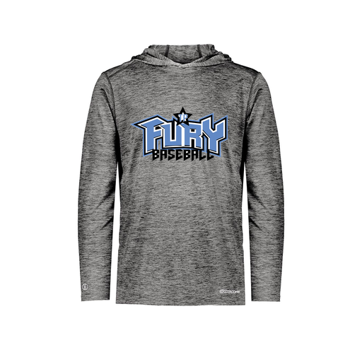 [FOLHCGBK-YS-LOGO1] Decker Youth Charge Hoodie (Youth S, Black, Logo 1)