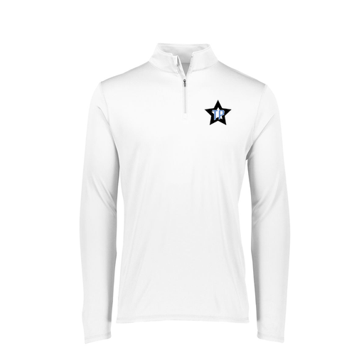 [FTLQFLWH-FAXS-LOGO3] Decker Women's Flex-Lite 1/4 Zip Shirt (Female Adult XS, White, Logo 3)