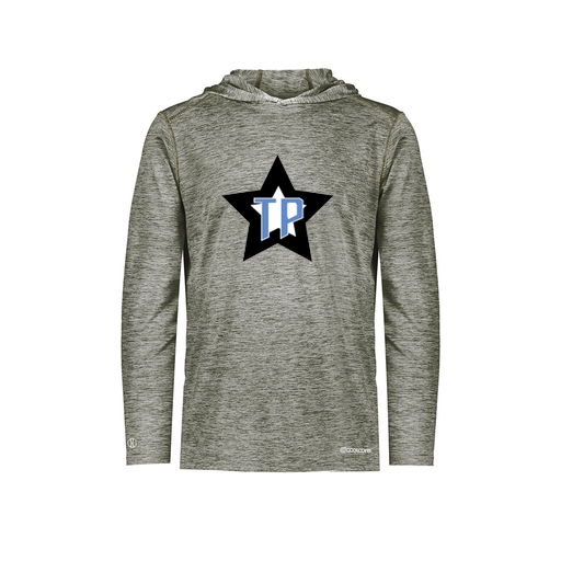 [FOLHCGGY-AS-LOGO3] Decker Men's Charge Hoodie (Adult S, Gray, Logo 3)