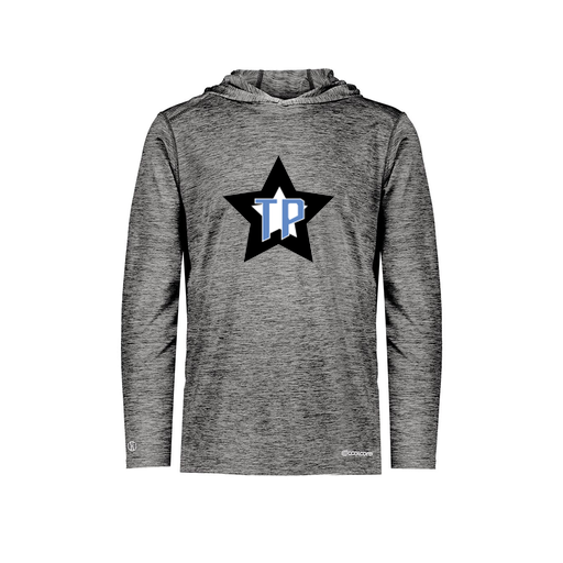 [FOLHCGBK-YS-LOGO3] Decker Youth Charge Hoodie (Youth S, Black, Logo 3)