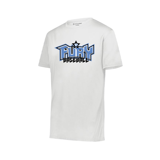 [222818.005.S-LOGO1] Men's Movement Dri Fit Shirt (Adult S, White, Logo 1)