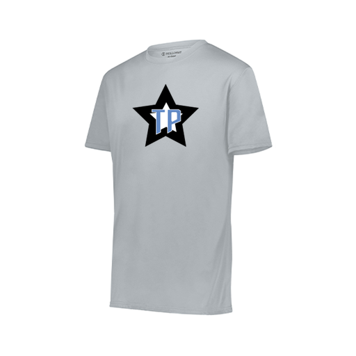 [222818.099.S-LOGO3] Men's Movement Dri Fit Shirt (Adult S, Silver, Logo 3)