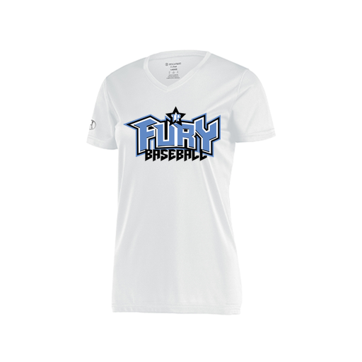 [222820.005.S-LOGO1] Ladies Movement Dri Fit Shirt (Female Adult S, White, Logo 1)