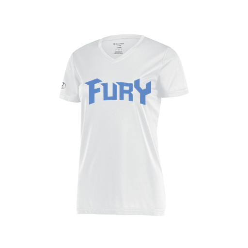 [222820.005.S-LOGO2] Ladies Movement Dri Fit Shirt (Female Adult S, White, Logo 2)